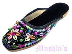 beaded slipper - click here for large view